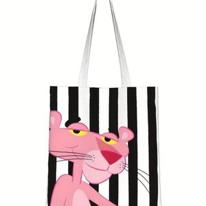 Pink Panther Striped Tote  #549